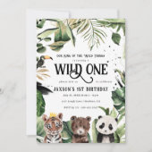 Wilde 1 1e verjaardag | Koning van Dingen Kaart (Voorkant)