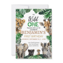 Wilde 1 1e verjaardag Safari