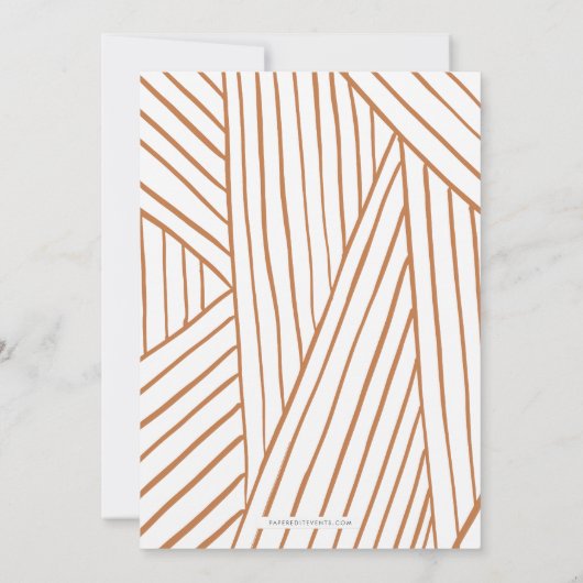 Wilde 1 1e verjaardag Uitnodiging (Achterkant)