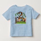 Wilde 1 2de verjaardag kinder shirts (Voorkant)