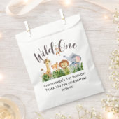 Wilde 1 Oerwoud Safari Bedankzakje (Geknipt)