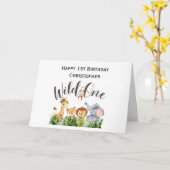 Wilde 1 Oerwoud Safari Kaart (Gele Bloem)