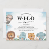 Wilde 1 Waterverf Oerwouden Kaart (Voorkant)