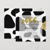 Wilde 50ste Vertrouwelijke Uitnodiging van de Part (Voorkant / Achterkant)