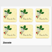 Wilde Aardbei Fraises des Bois Sticker (Vel)