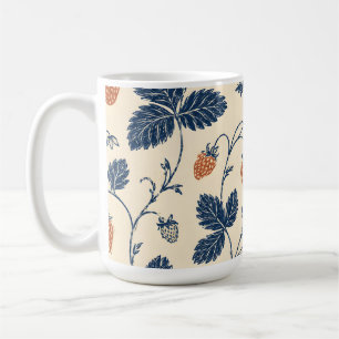 Wilde Aardbei Ledger Vintage Botanicals  Koffiemok