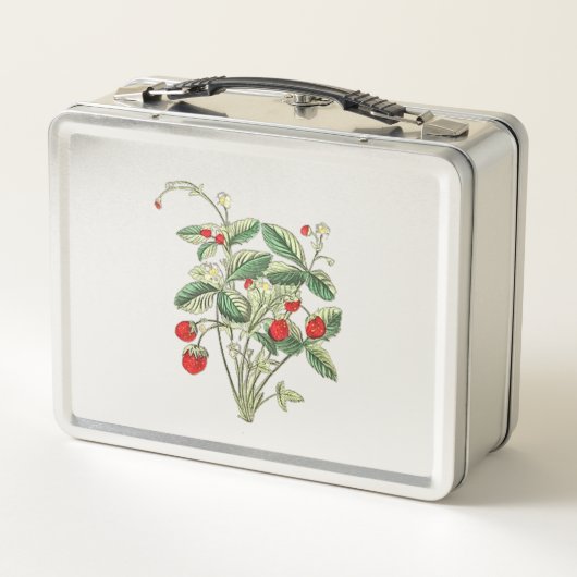 Wilde aardbei-lunchbox  (Achterkant)