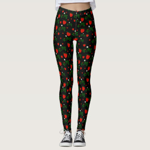 Wilde Aardbeien Broek Leggings