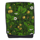 Wilde aardbeien, geel en groen rugtassen (Voorkant)