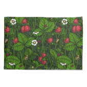 Wilde aardbeien kussensloop (Achterkant)