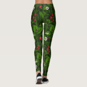 Wilde aardbeien leggings (Achterkant)