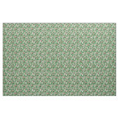 Wilde aardbeien op gebroken wit stof (Yard (91,4 cm))