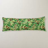 Wilde aardbeien op honingdauw lichaamskussen (Achterkant)