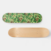 Wilde aardbeien op honingdauw persoonlijk skateboard (Horizontaal)