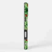 Wilde aardbeien rood/geel/groen/ iPhone hoesje (Rechterkant)