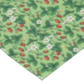 Wilde aardbeien rood/geel/groen/ tafelkleed (Gekanteld)