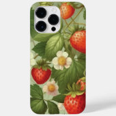 Wilde aardbeien Summer Vibe Waterverf Case-Mate iPhone Case (Achterkant)
