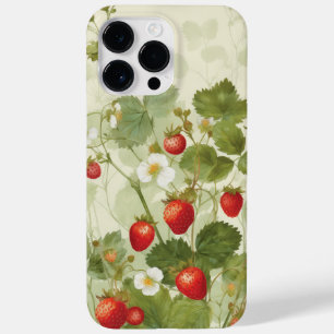 Wilde aardbeien Summer Vibe Waterverf Case-Mate iPhone 14 Pro Max Hoesje