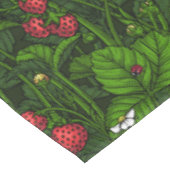 Wilde aardbeien tafelkleed (Gekanteld)