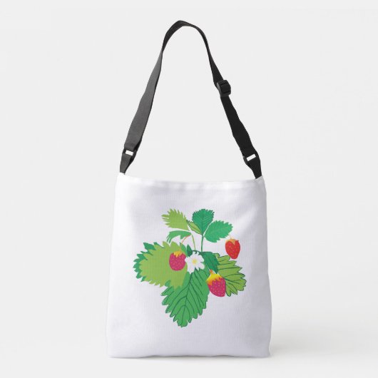 Wilde aardbeien Tas (Achterkant)