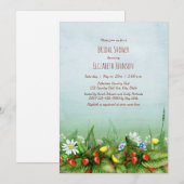 Wilde aardbeien Wilde bloemen weiden vrijgezellenf Kaart (Voorkant / Achterkant)