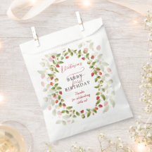 WILDE AARDBEIEN ZOETE BABY VERJAARDAG
