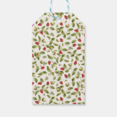 WILDE AARDBEIEN ZOETE BABYSHOWER CADEAULABEL (Achterkant)