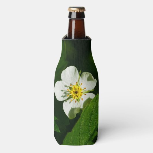 Wilde aardbeienventilator flesjeskoeler (Fles Voorkant)