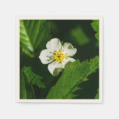 Wilde aardbeienventilator servetten (Voorkant)