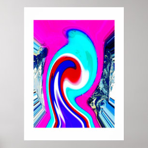 Wilde aardelementen poster