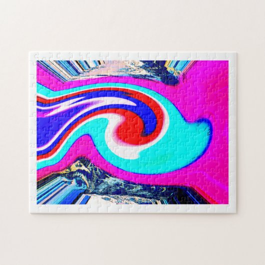 Wilde aardmetalen legpuzzel (Horizontaal)