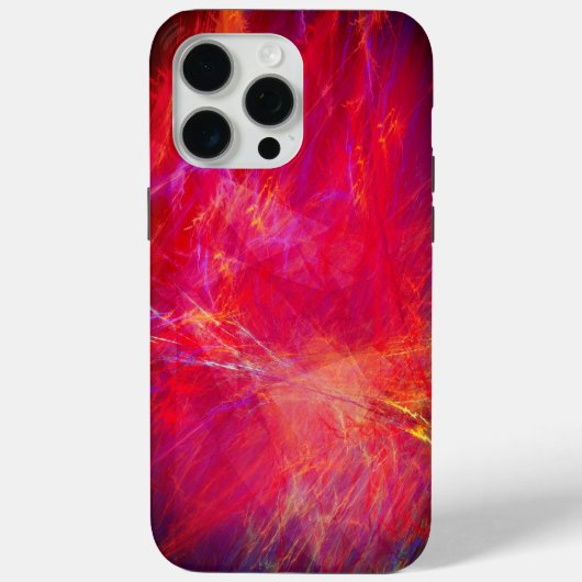 Wilde Abstracte digitale kunst Case-Mate iPhone Case (Achterkant)