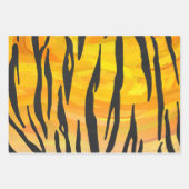 Wilde afdrukpatronen inpakpapier vel (Voorkant 2)