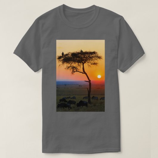 wilde afrika 1 ( 2 ) t-shirt (Design voorkant)