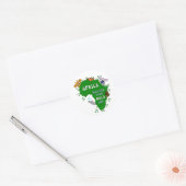 Wilde Afrika Ronde Sticker (Envelop)