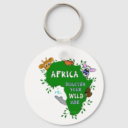 Wilde Afrika Sleutelhanger (Voorkant)