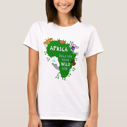 Wilde Afrika T-shirt (Voorkant)