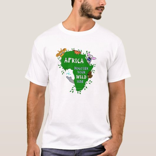 Wilde Afrika T-shirt (Voorkant)