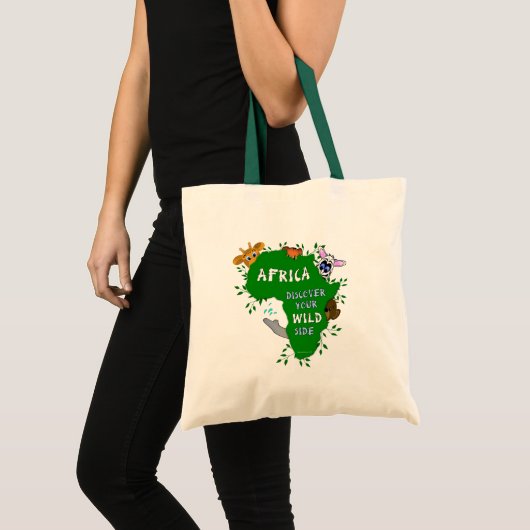 Wilde Afrika Tote Bag (Voorkant (product))