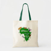 Wilde Afrika Tote Bag (Voorkant)