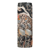 Wilde Afrikaanse dierlijke huid patroon Thermosbeker (Achterkant)