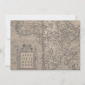 Wilde Afrikaanse Safari Dieren Foto 1e Verjaardag Kaart (Achterkant)