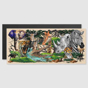 Wilde Afrikaanse savannedieren