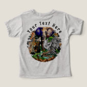 Wilde Afrikaanse savannedieren (Design achterkant)