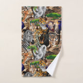 Wilde Afrikaanse savannedieren Bad Handdoek (Handdoek)