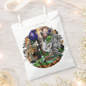 Wilde Afrikaanse savannedieren Bedankzakje (Geknipt)