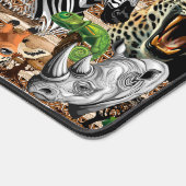 Wilde Afrikaanse savannedieren Bureaumat (Hoek)