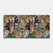 Wilde Afrikaanse savannedieren Bureaumat (Voorkant)