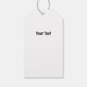 Wilde Afrikaanse savannedieren Cadeaulabel (Achterkant)