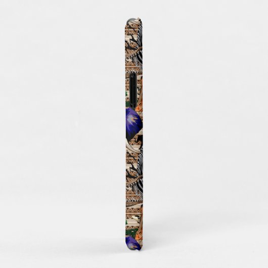 Wilde Afrikaanse savannedieren Case-Mate iPhone Case (Achterkant/rechts)